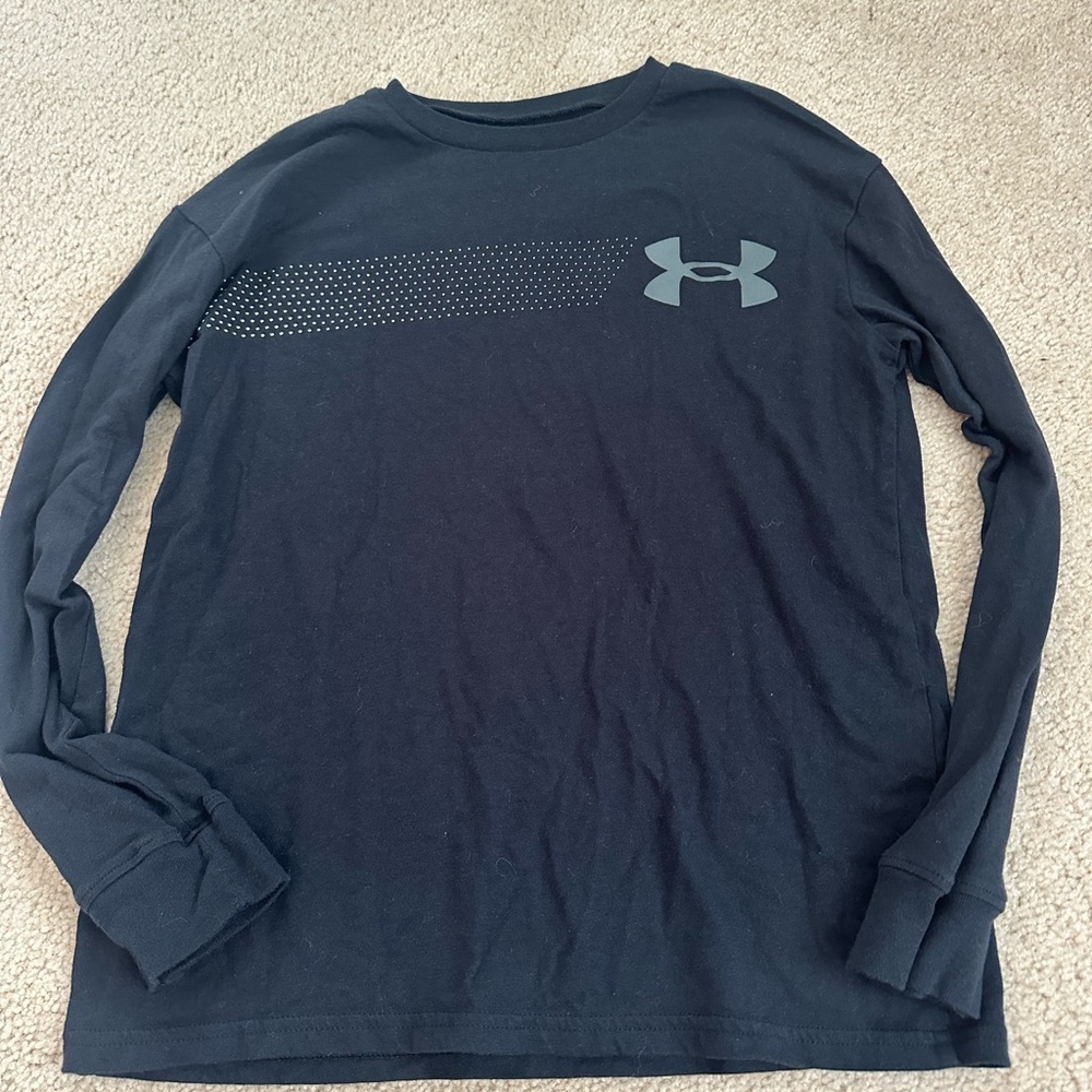 Under Armour Black Long Sleeve Performance Tee
